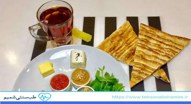 صبحانه‌های گرم برای افراد بلغمی