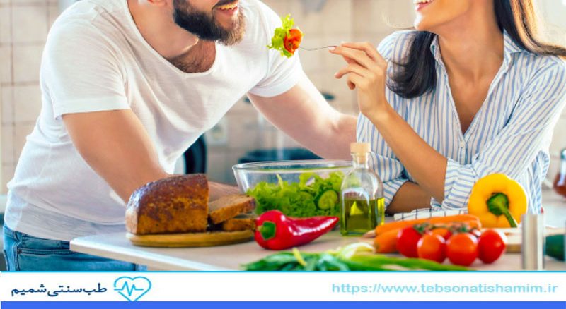 افزایش قوای جنسی با تغذیه سنتی