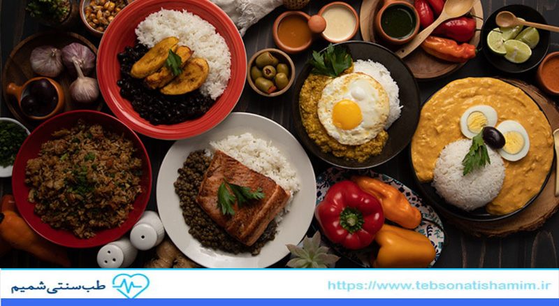 خوراکی های مناسب شب