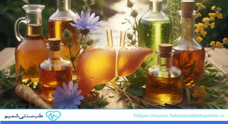 خواص عرقیات گیاهی برای پاکسازی کبد
